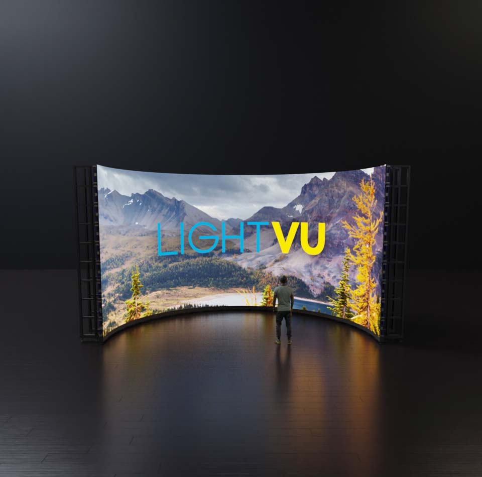 LIGHTVU Canada_Virtual Production LED Broadcast Stage
