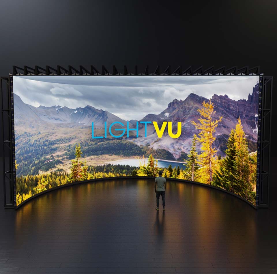 LIGHTVU Canada_Virtual Production LED Medium Film Stage